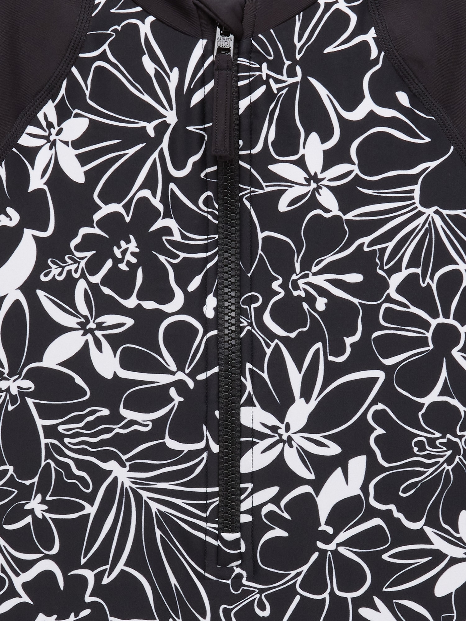 Athleta Girl Rashguard One Piece Swimsuit