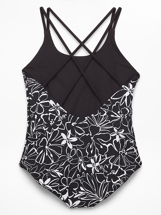 Image number 3 showing, Athleta Girl Reversible Strappy One Piece