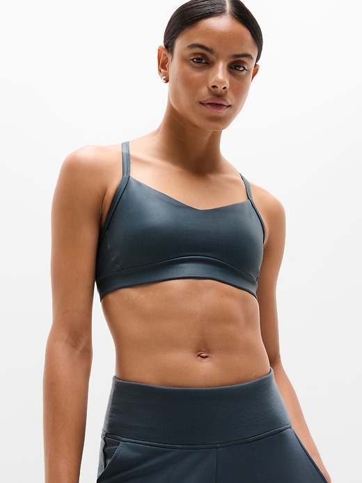 Image number 2 showing, Vital Matte Foil Bra A-C