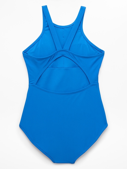 Image number 3 showing, Athleta Girl High Neck One Piece