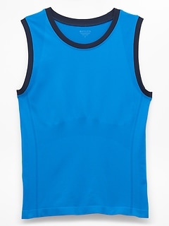 Athleta Momentum Flex Muscle Tank - Blue (Breaker/Eclipse)