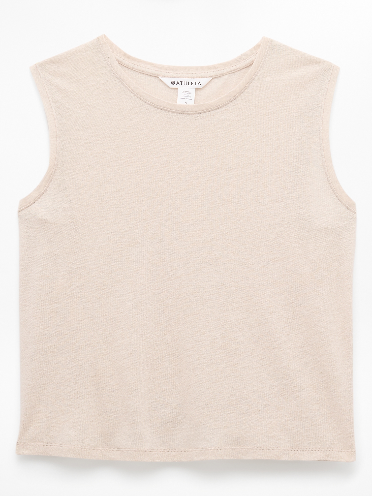 Getaway Linen Blend Muscle Tank