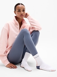 Image number 2 showing, Athleta Colorblock Everyday Crew Sock