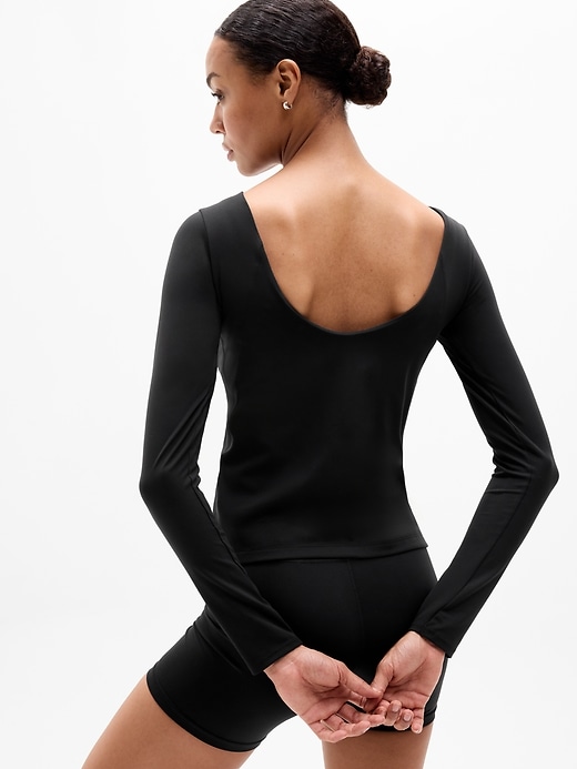 Image number 3 showing, BodyMove Scoop Back Top