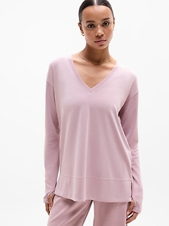 Seasoft V Neck Sweatshirt