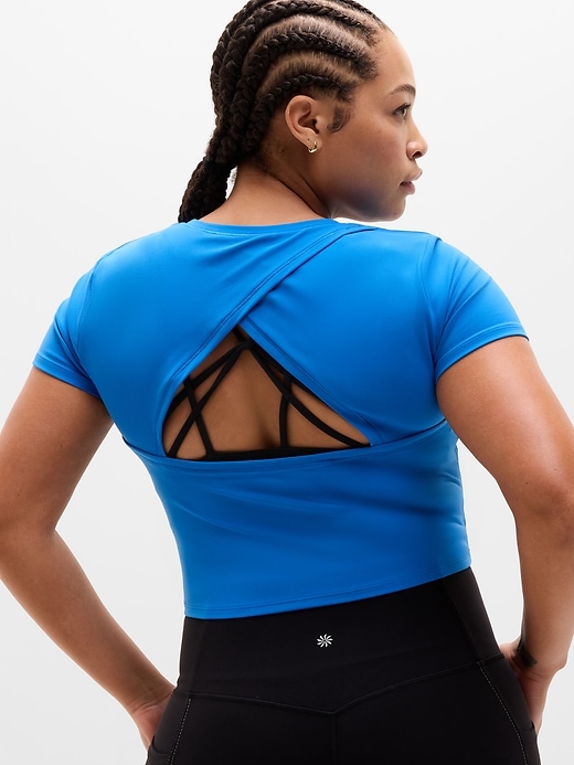 Image number 6 showing, Transcend Open Back Tee