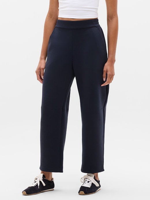 Image number 1 showing, Form Knit Mid Rise Barrel Pant