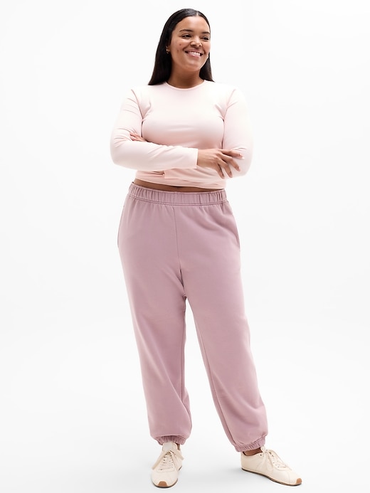 Image number 6 showing, Forever Fleece High Rise Jogger