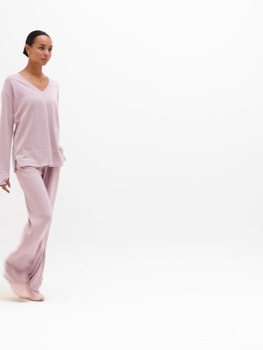 Seasoft V Neck Sweatshirt | Athleta