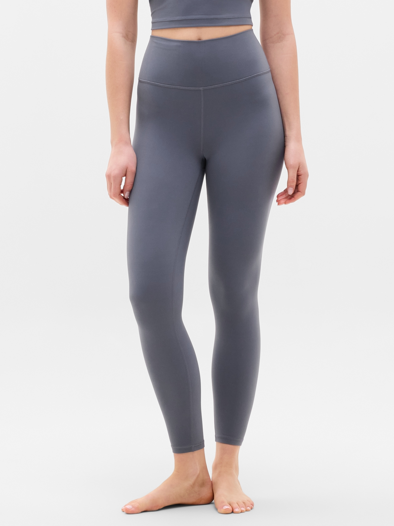 Transcend High Rise 7/8 Legging - Gray
