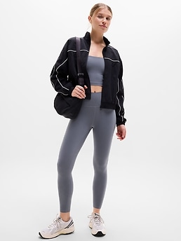 Transcend High Rise 7/8 Legging - Gray - image 2