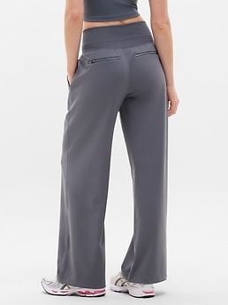 Venice High Rise Wide Leg Pant - Gray - image 3