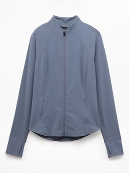 Athleta Salutation Jacket - Gray (Slate)