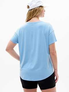 Athleta Move With Ease Tee - Blue (Breeze)