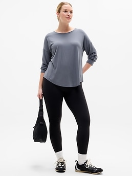 Move With Ease Top - Gray - image 4