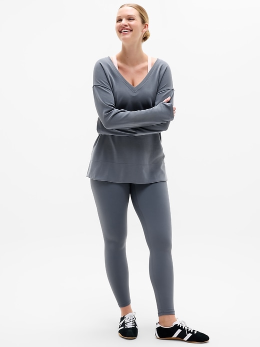 Image number 5 showing, Seasoft V Neck Sweatshirt