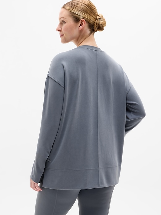 Image number 6 showing, Seasoft V Neck Sweatshirt