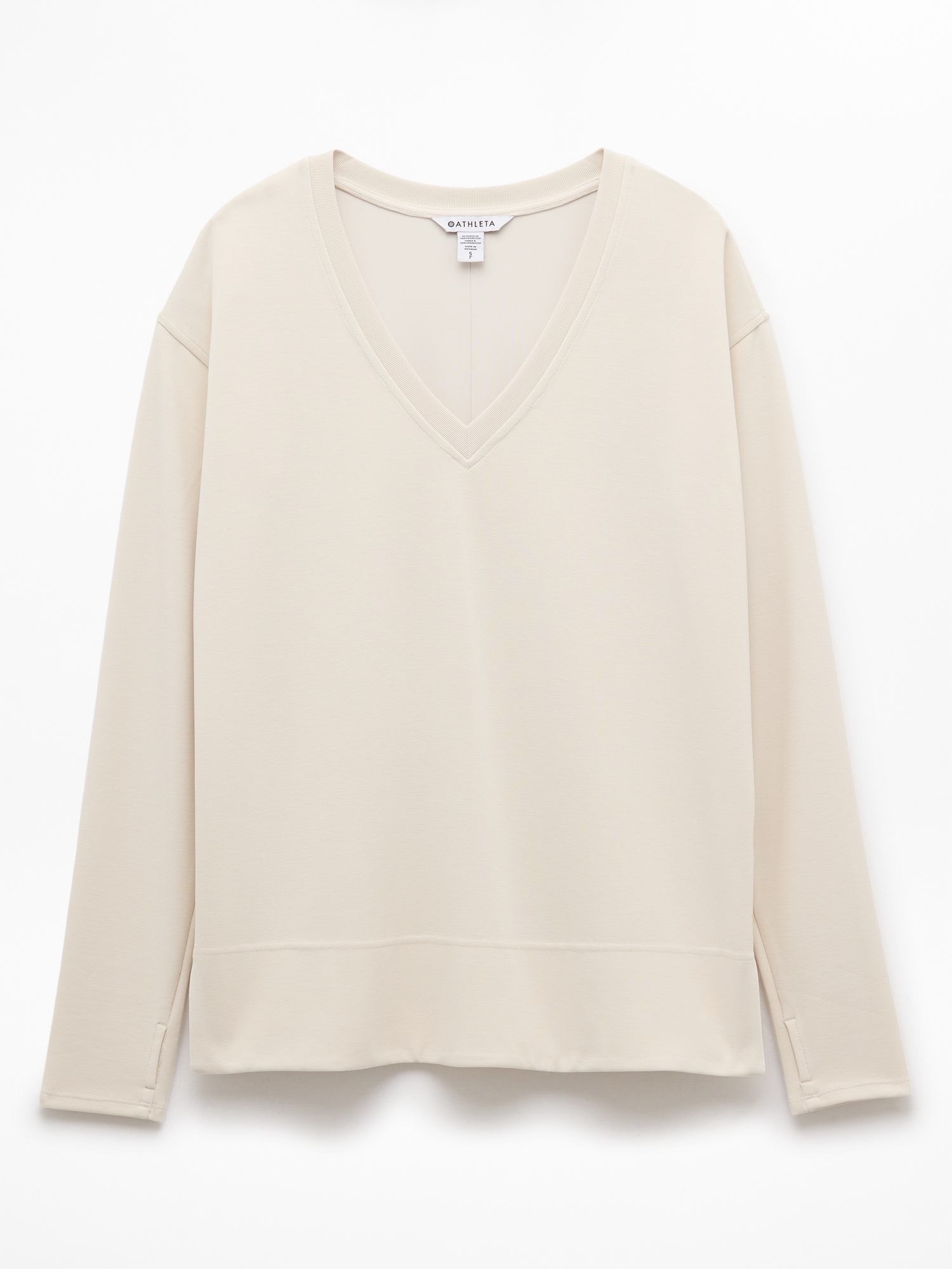 Seasoft V Neck Sweatshirt