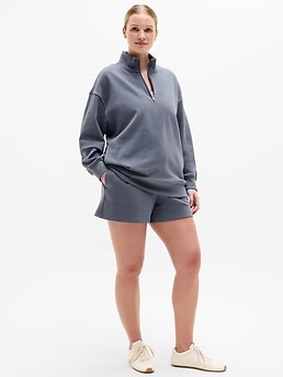 Forever Fleece 1/4 Zip Sweatshirt - Gray - image 4