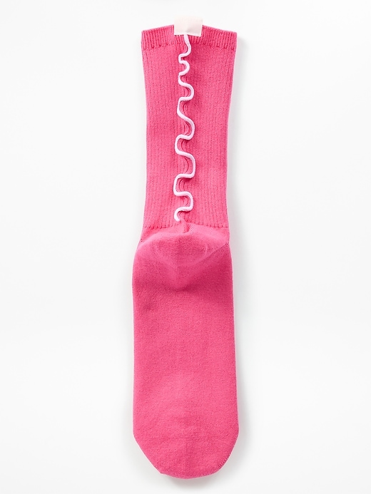 Image number 3 showing, Athleta Ruffle Novelty Everyday Crew Sock 2-Pack