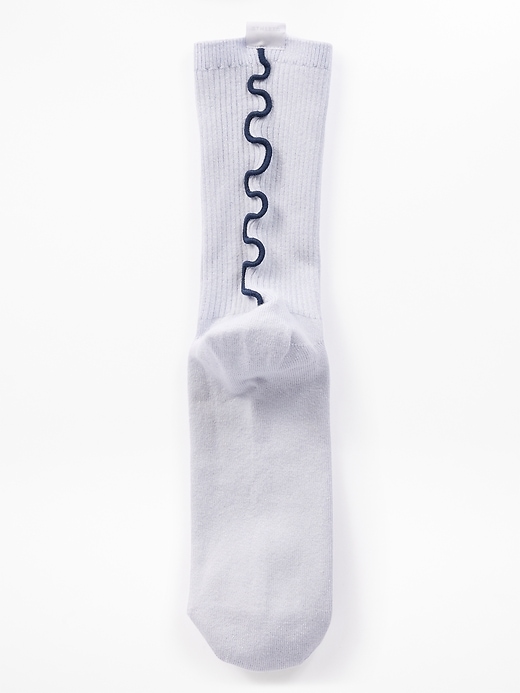 Image number 3 showing, Athleta Ruffle Novelty Everyday Crew Sock 2-Pack