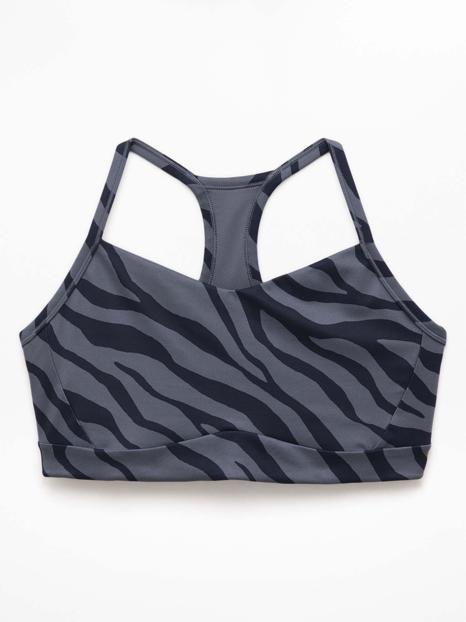 Athleta Vital Sports Bra A-C - Gray (Zebra Slate) - 862213002