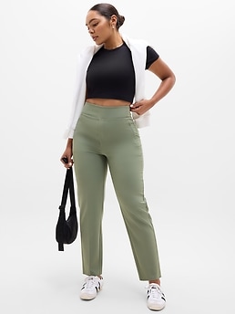 Endless High Rise Pant - Green - image 4