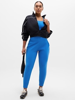 Venice High Rise Jogger - Blue - image 4