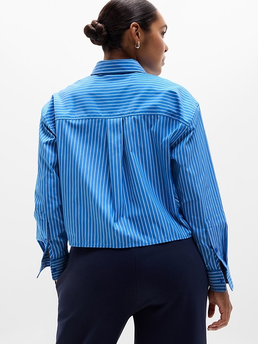 Image number 5 showing, Midday Cropped Poplin Shirt