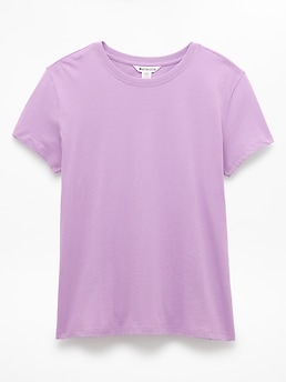 Athleta Favorite Cotton Classic Tee - Purple (Wildflower)