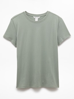 Athleta Favorite Cotton Classic Tee - Green (Cacti)