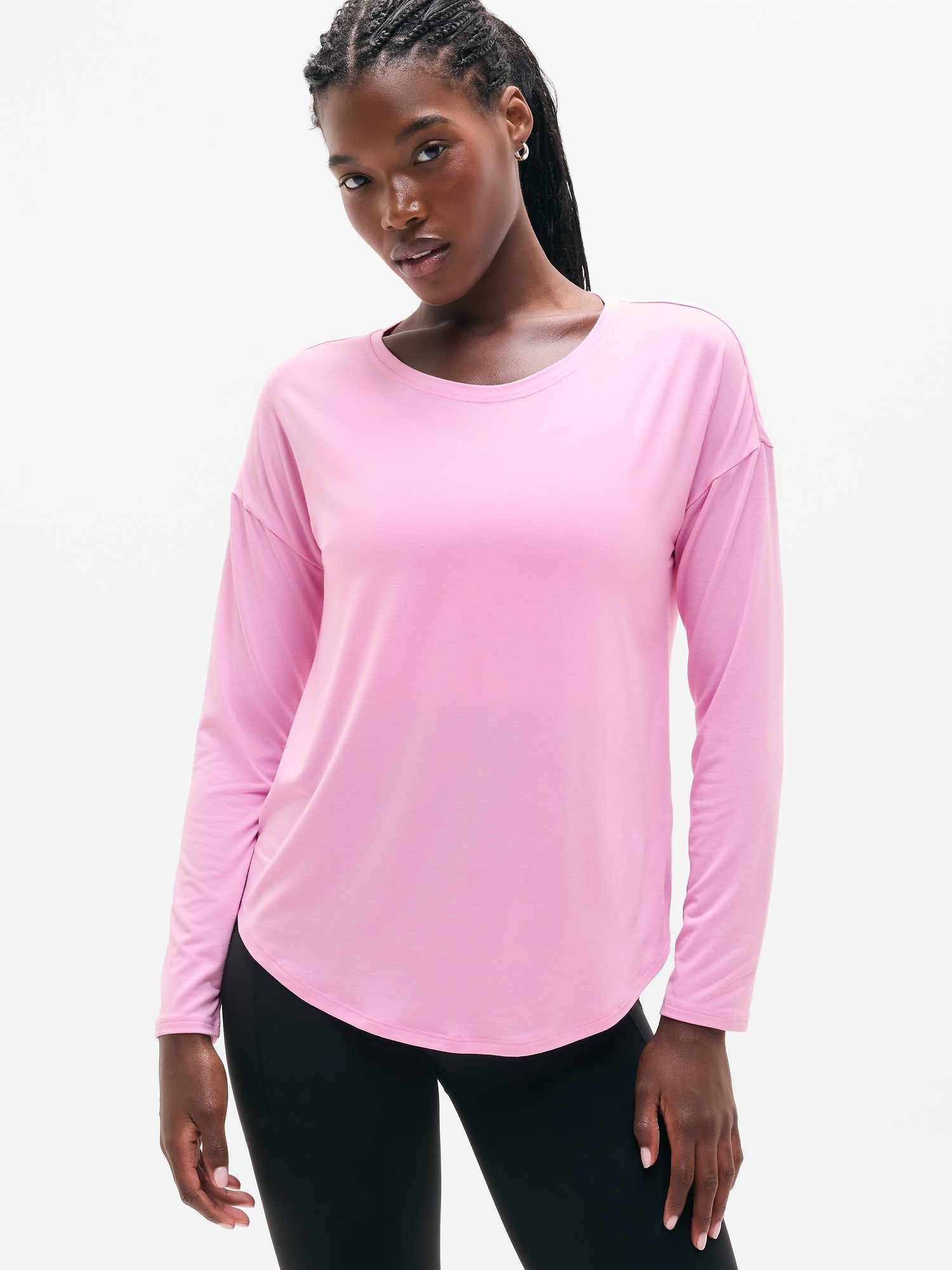 Move With Ease Top - Pink