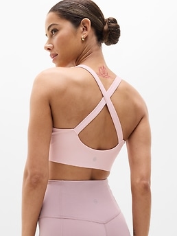 Perfect Form Longline Bra A-C - Pink - image 3