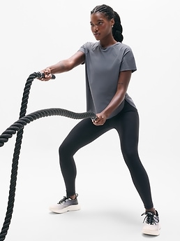 Ultimate Mesh Tee - Gray - image 2