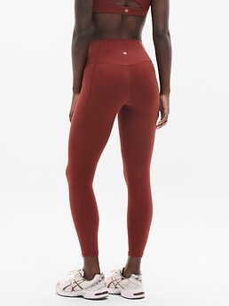 Salutation Stash High Rise 7/8 Legging - Orange - image 3