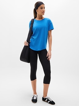 Move With Ease Tee - Blue - image 2