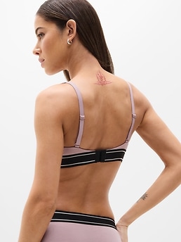Low Key Bralette A-C - Pink - image 3