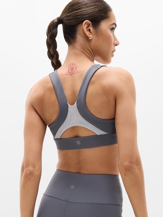 Image number 3 showing, Interval Mesh Sports Bra A-C