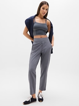 Brooklyn Mid Rise Ankle Pant - Gray - image 4