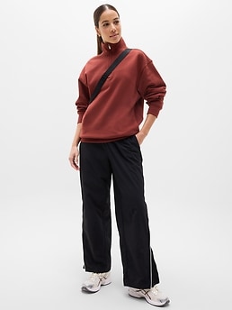 Forever Fleece 1/4 Zip Sweatshirt - Orange - image 2