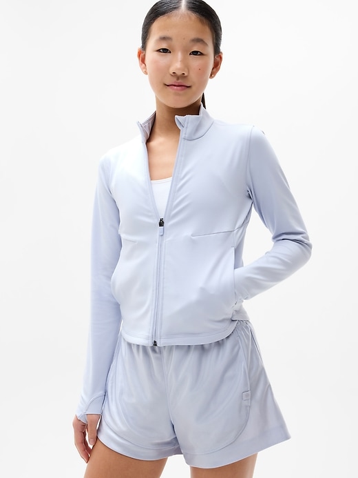 Image number 1 showing, Athleta Girl Chit Chat Jacket