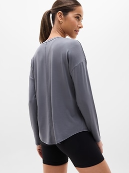Move With Ease Top - Gray - image 3
