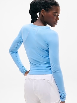 Momentum Seamless Top - Blue - image 3