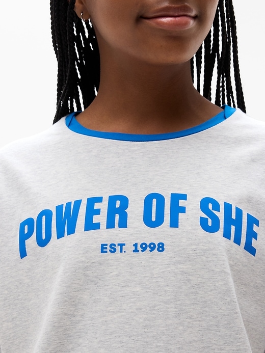 Image number 4 showing, Athleta Girl Right Moves Slouchy Tee