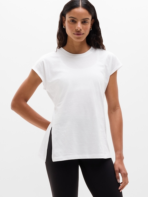Image number 1 showing, Favorite Cotton Dolman Tee