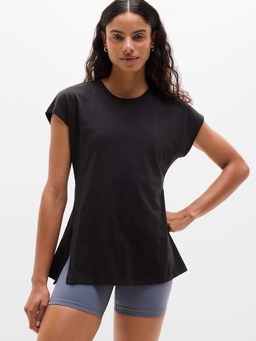Image number 1 showing, Favorite Cotton Dolman Tee