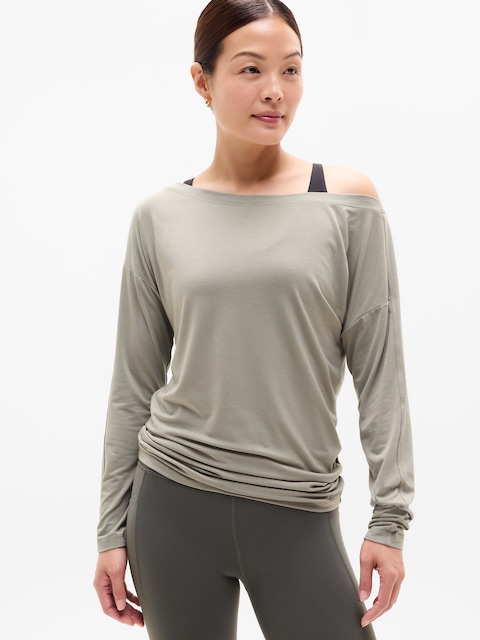 Move With Ease Off The Shoulder Top