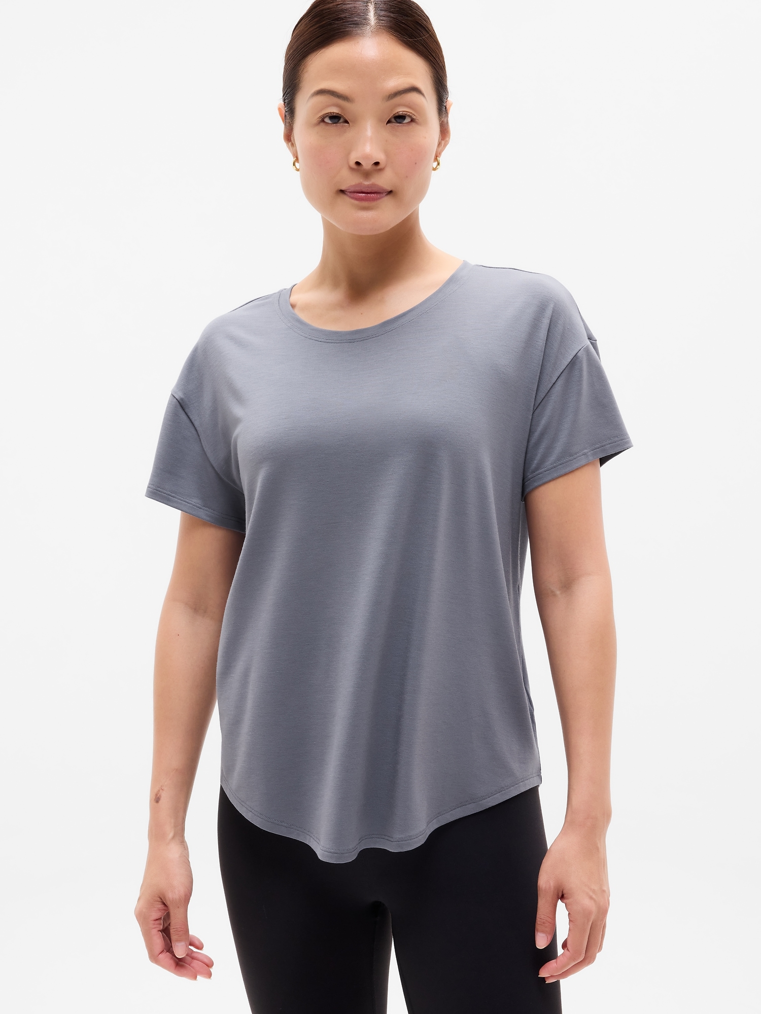 Move With Ease Tee - Gray