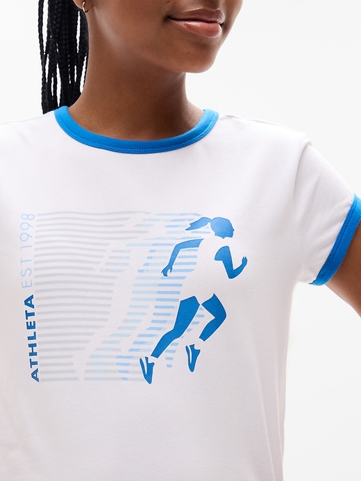 Image number 4 showing, Athleta Girl Right Moves Core Tee