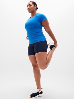 Momentum Flex Tee - Blue - image 4